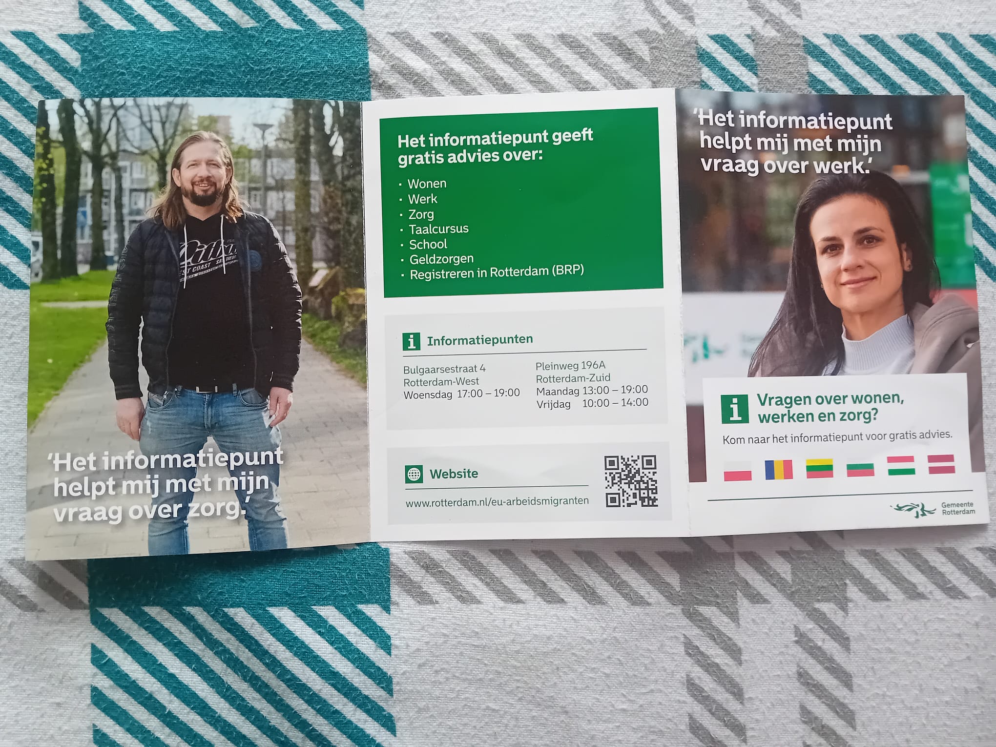 Rotterdam versterkt steun aan Europese migranten